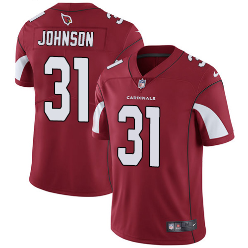 Nike Cardinals #31 David Johnson Red Team Color Men's Stitched NFL Vapor Untouchable Limited Jersey